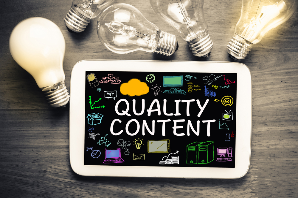 Quality Content is vital Part of today's SEO, Content is King